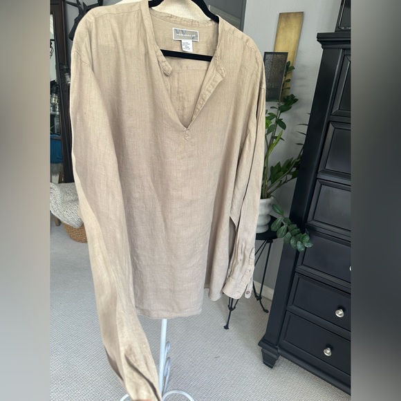 Weekendz men’s Linen Shirt, XXXL - Picture 3 of 15